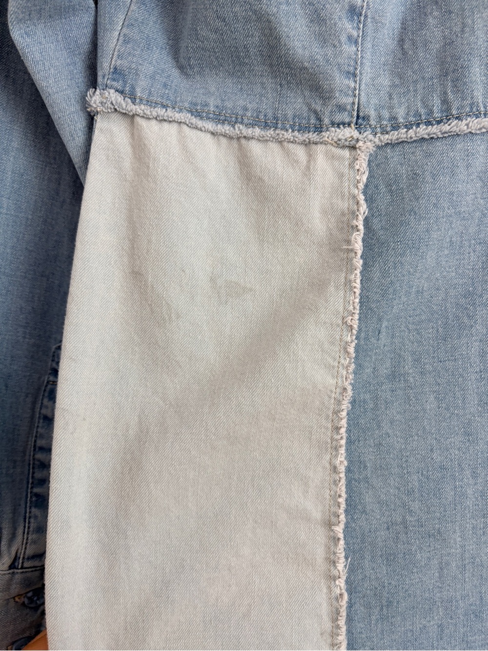 Cleo + Wolf Patchwork Denim Dress - Picture 7 of 10